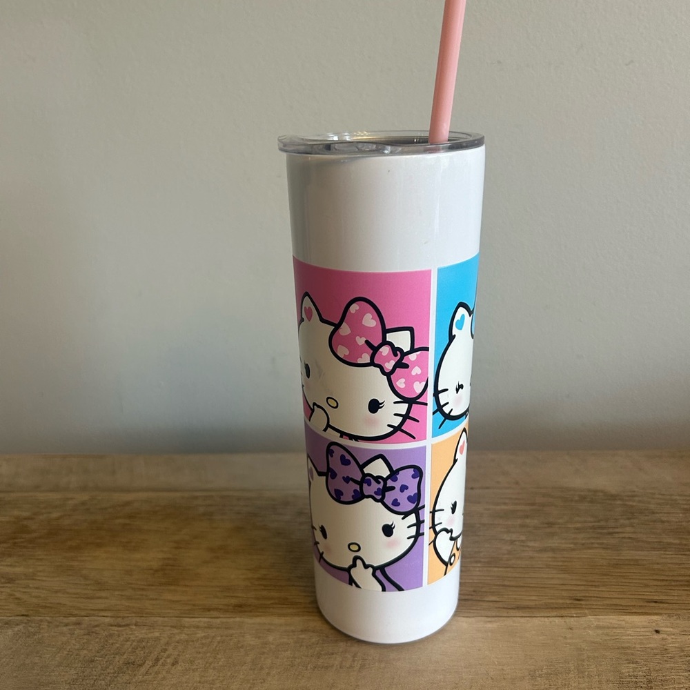 Hello Kitty X Gotcha Large capacity 16oz Cup-tumbler 2023‎ Sanrio